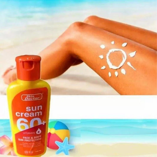 Skin Doctor Face & Body Sun Protection Cream SPF 60+ with Vitamin E (200ml)