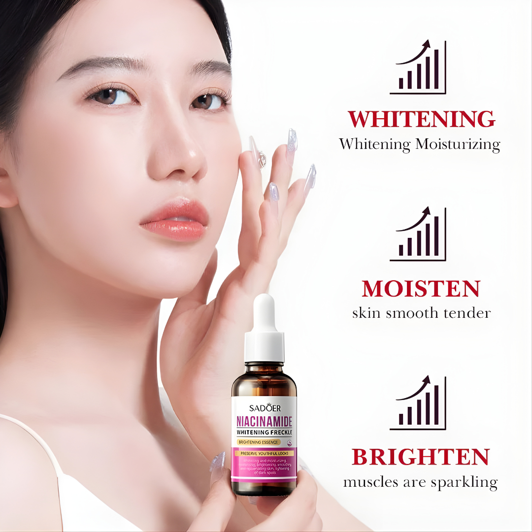 Sadoer Niacinamide Whiten Anti-Freckle Face Serum (30ml)