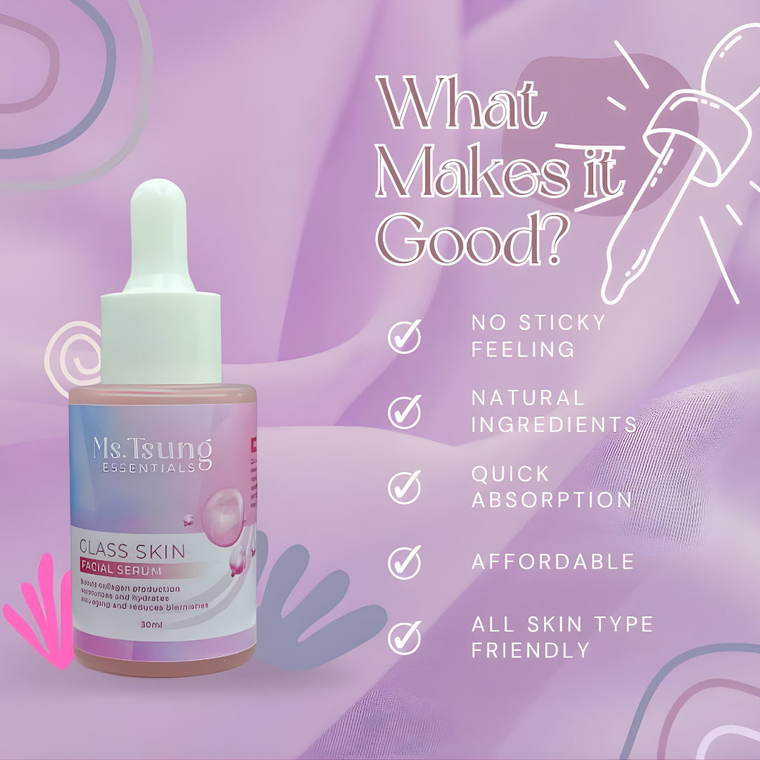 Ms. Tsung Essentials Glass Skin Facial Serum (30ml)