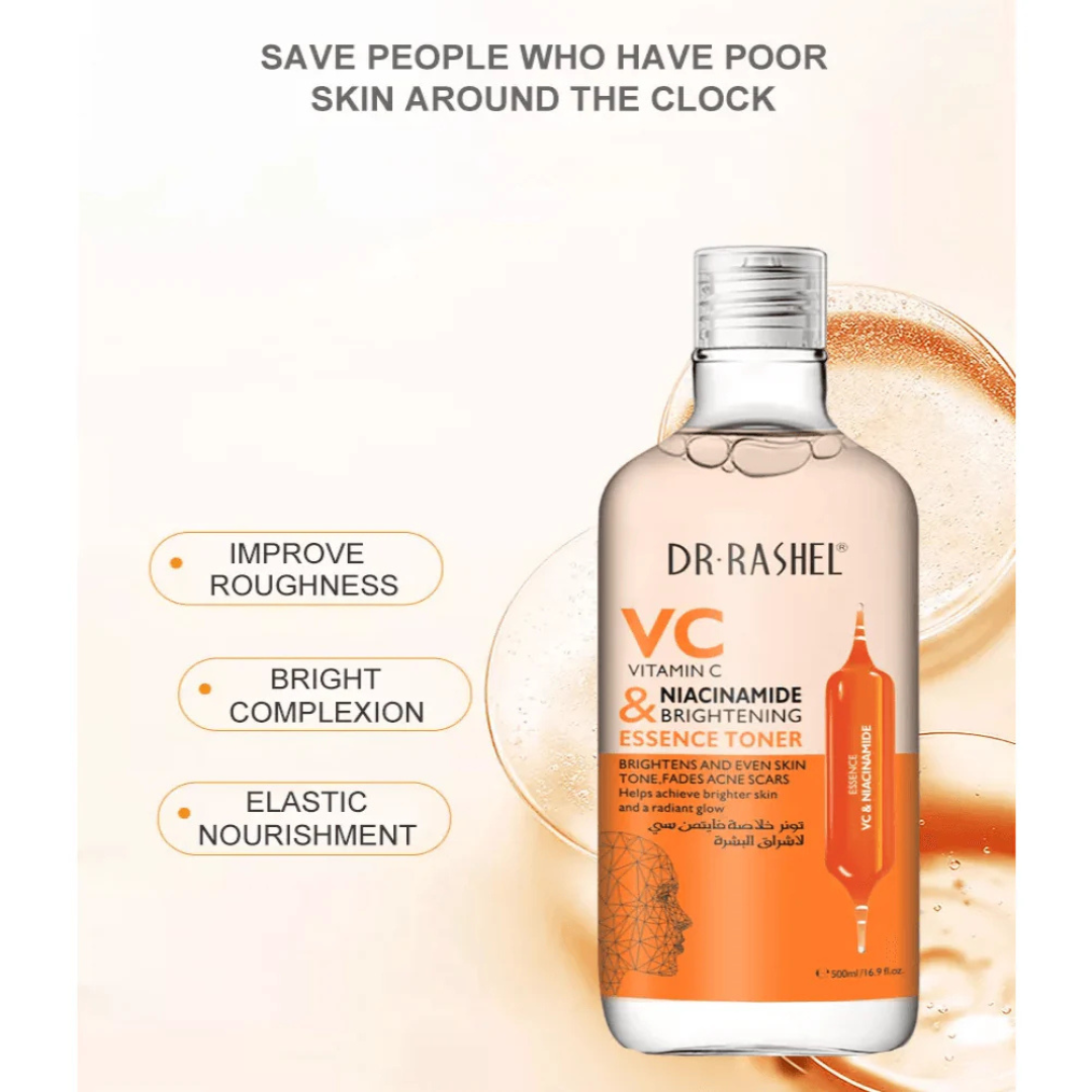 Dr.Rashel Vitamin C Niacinamide Brightening Essence Toner (500ml)