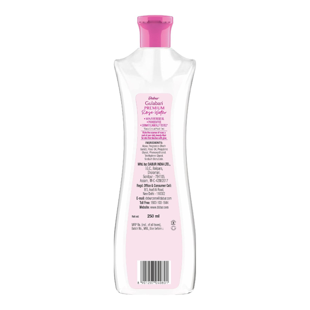 Dabur Gulabari Premium Rose Water Toner & Cleanser (250ml)