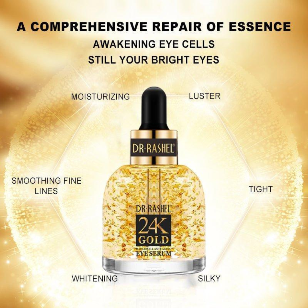Dr.Rashel 24K Gold Radiance & Anti-Aging Eye Serum (30ml)