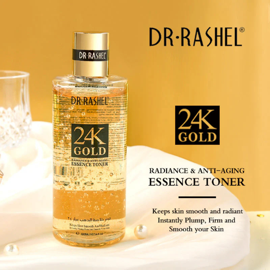 Dr.Rashel 24K Gold Radiance & Anti-Aging Essence Toner (300ml)