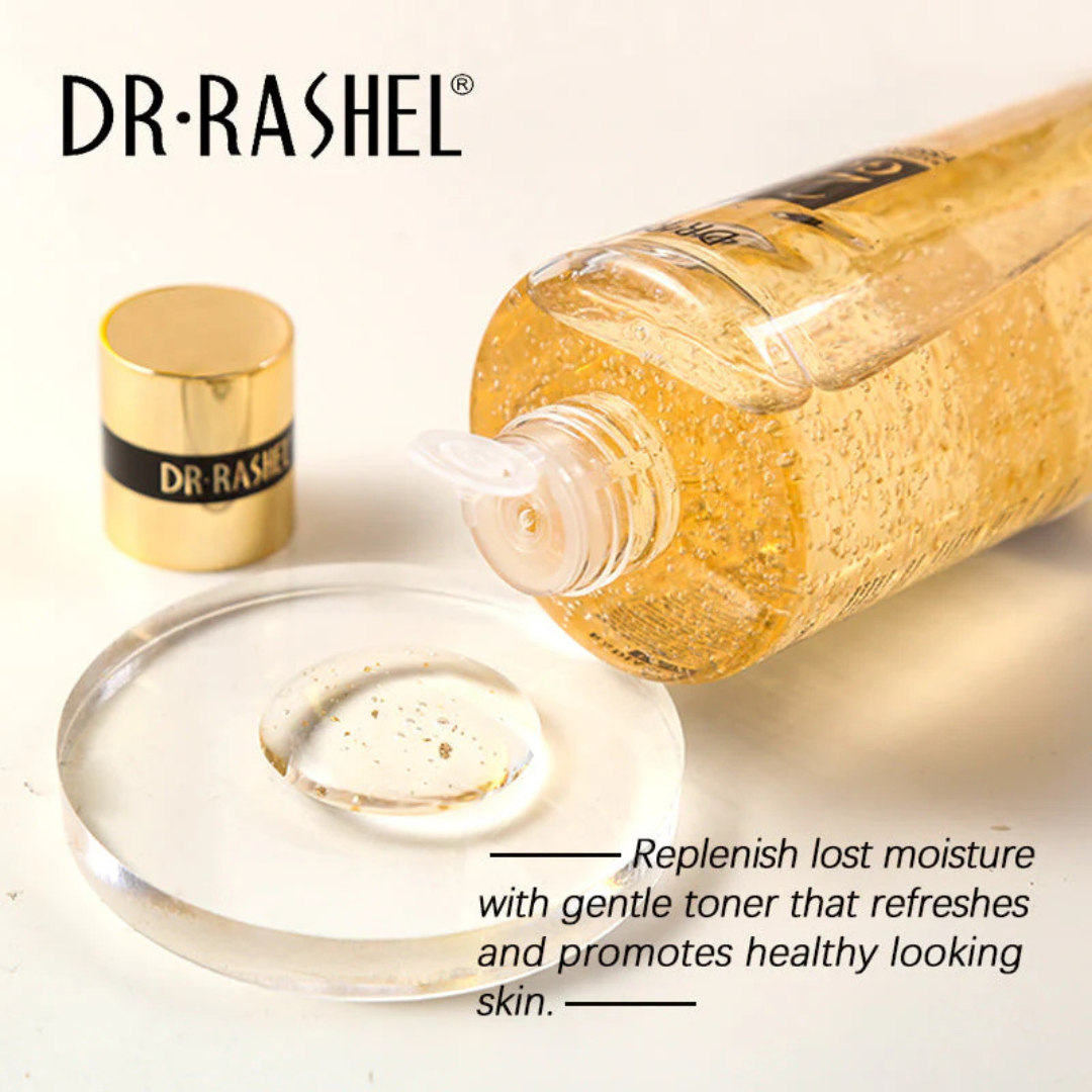 Dr.Rashel 24K Gold Radiance & Anti-Aging Essence Toner (300ml)