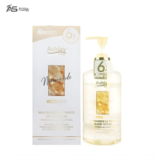 Ashley Shine Niacinamide Ultimate Glow Serum 2-in-1 Face & Body (520ml)