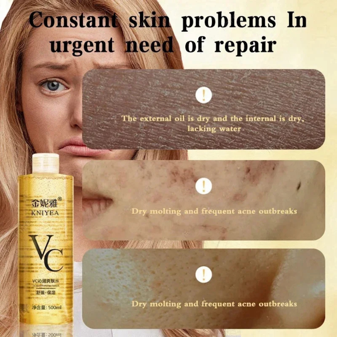 KNIYEA VC Soothing Toner – Vitamin C Brightening Care (500ml)