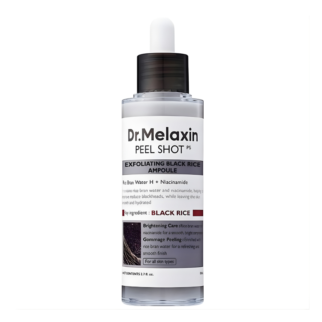 Dr. Melaxin Peel Shot Exfoliating Black Rice Serum (80ml)