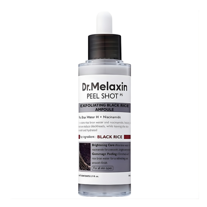 Dr. Melaxin Peel Shot Exfoliating Black Rice Serum (80ml)