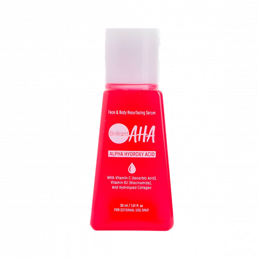 Brilliant AHA Face & Body Resurfacing Serum - 30ml