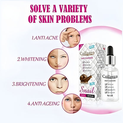 Snail Deep Cleansing Face Serum 30g