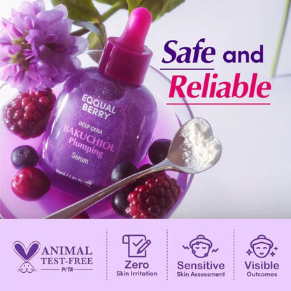EQQUALBERRY Deep Cera Bakuchiol Plumping Serum (30ml)
