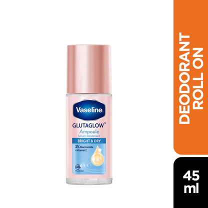 Vaseline GlutaGlow Bright & Dry Ampoule Serum Deodorant (45ml)
