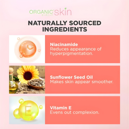 Organic Skin Brightening Expert Underarm Deodorant Roll-On (40ml)