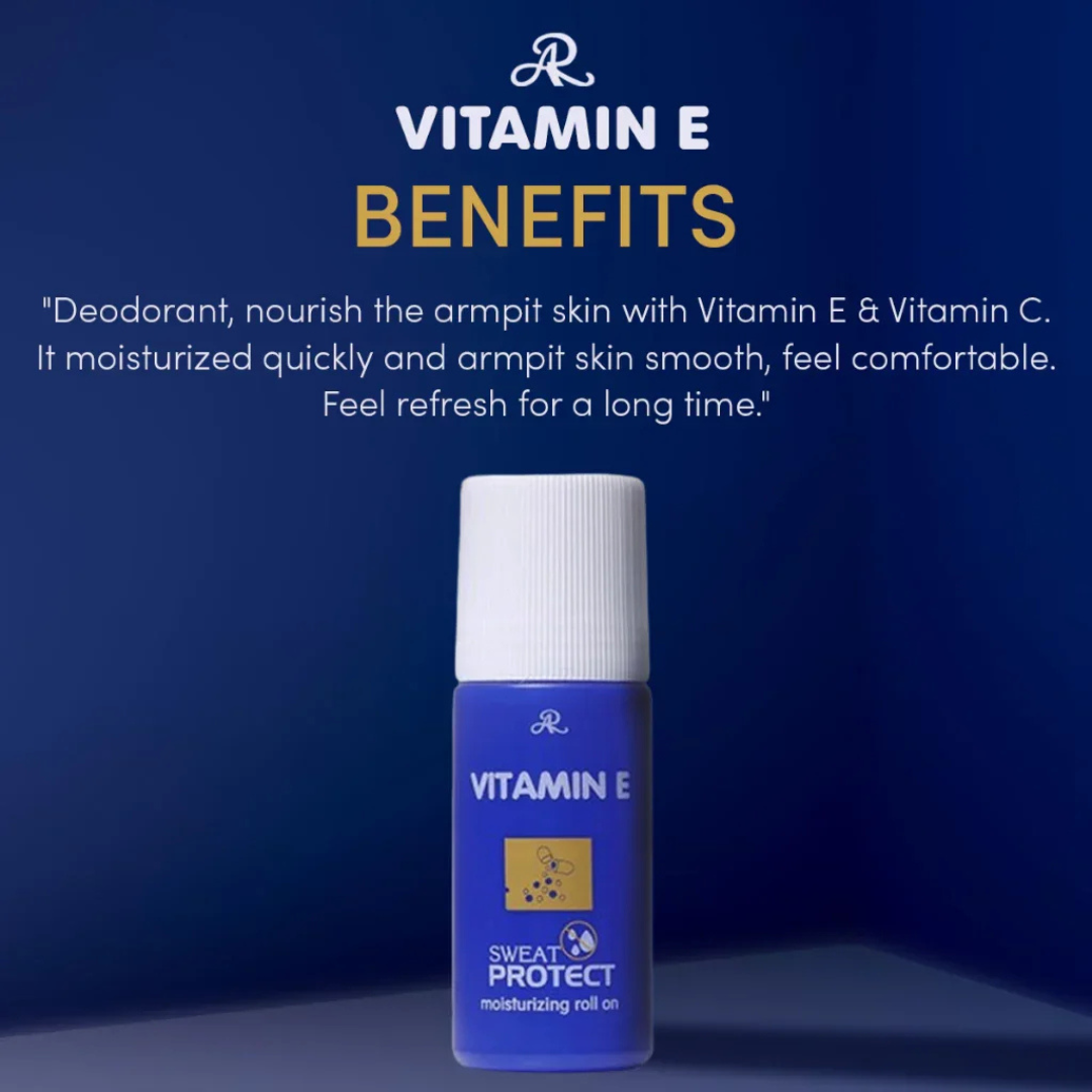 AR Vitamin E Sweat Protect Moisturizing Deodorant Roll-On (75ml)