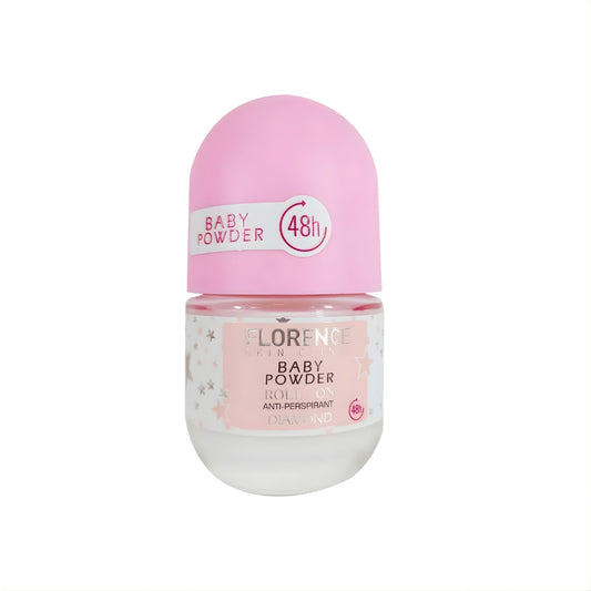 Florence Baby Powder Anti-Perspirant Roll On 50ml