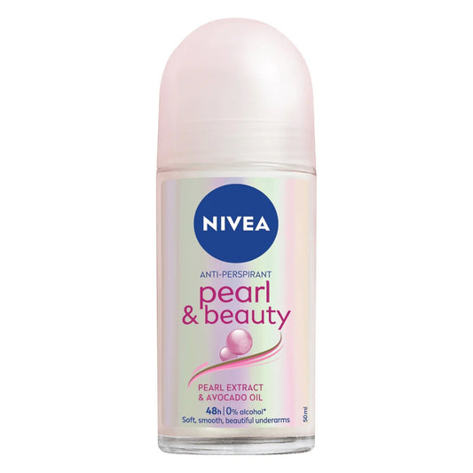 Nivea Pearl & Beauty Roll On Deodorant With Avocado Oil 50ml