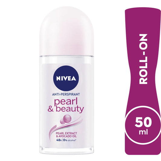 Nivea Pearl & Beauty Roll On Deodorant With Avocado Oil 50ml