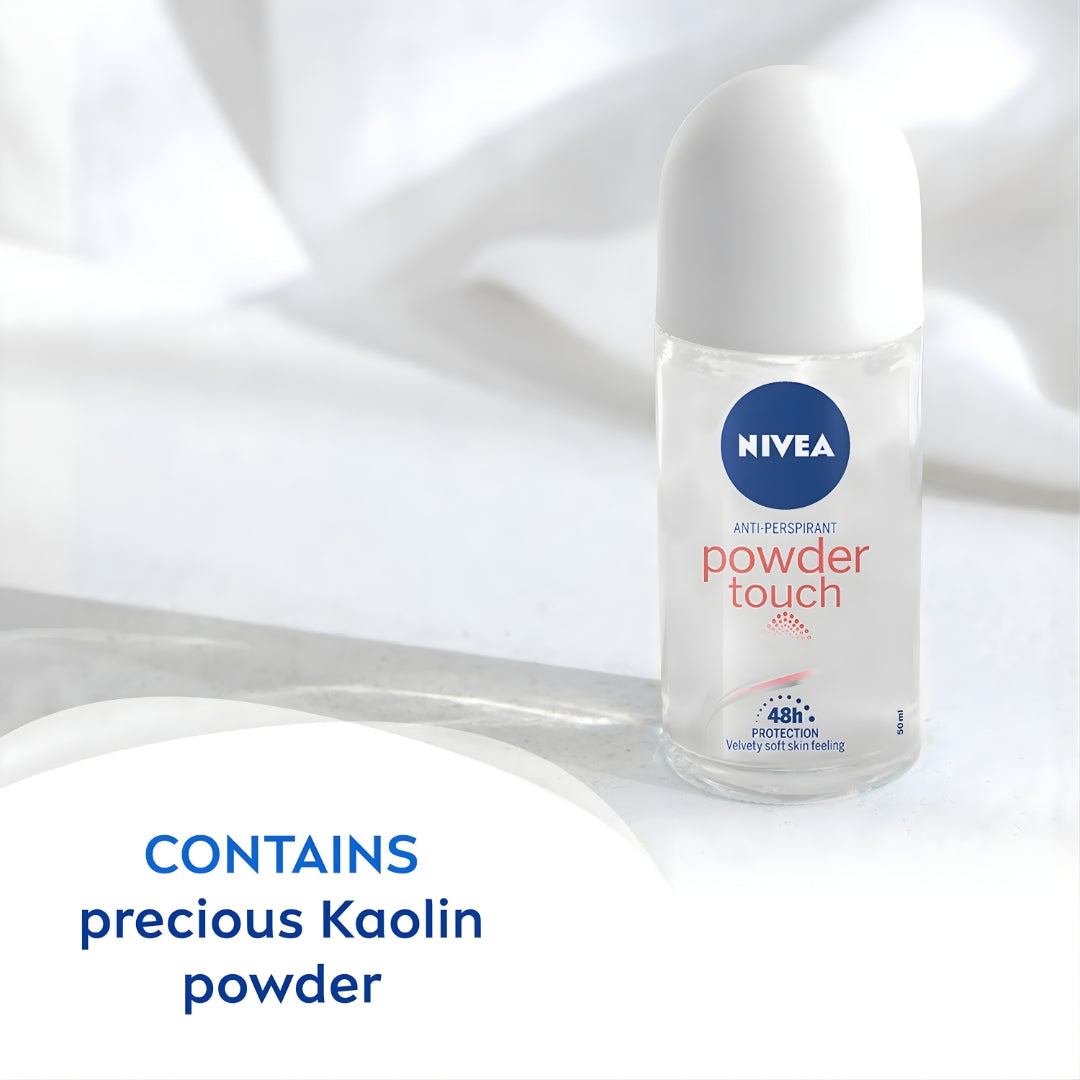 Nivea Powder Touch Antiperspirant Roll-On 50ml