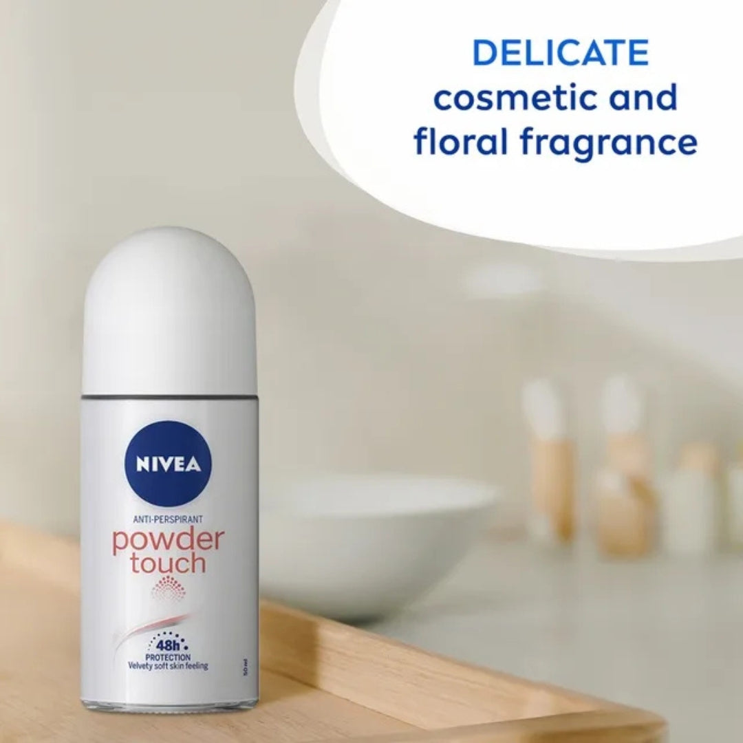 Nivea Powder Touch Antiperspirant Roll-On 50ml