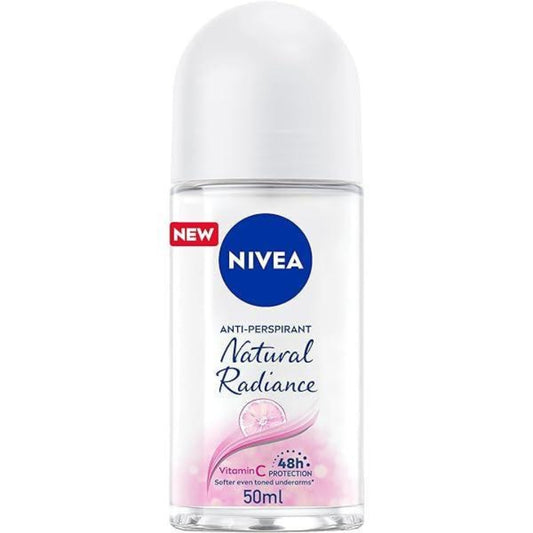 Nivea Natural Radiance Antiperspirant Roll-On 50ml
