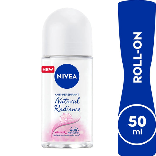 Nivea Natural Radiance Antiperspirant Roll-On 50ml