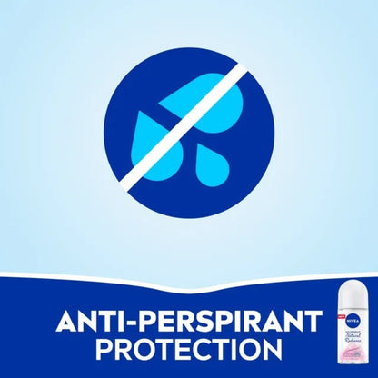 Nivea Natural Radiance Antiperspirant Roll-On 50ml