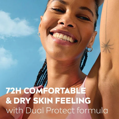 Nivea Dry Comfort Dual Protect 72H Roll-On Deodorant 50ml