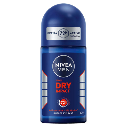 Nivea Men Dry Impact Antiperspirant Roll-On (50ml)