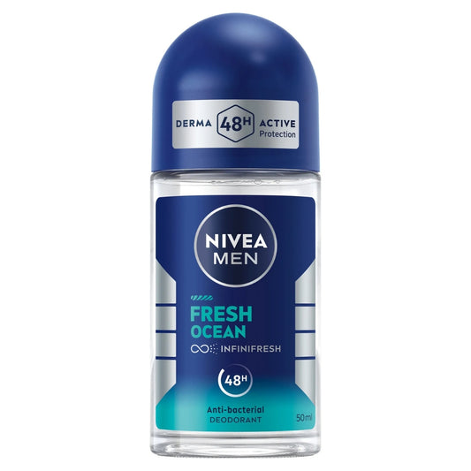 NIVEA MEN Fresh Ocean Roll-On Deodorant (50ml)