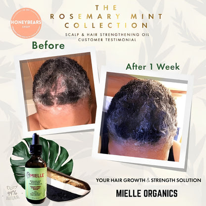 Mielle Rosemary Mint Scalp & Hair Strengthening Oil (59ml)