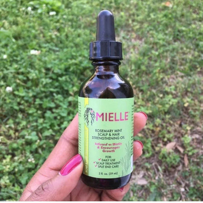 Mielle Rosemary Mint Scalp & Hair Strengthening Oil (59ml)