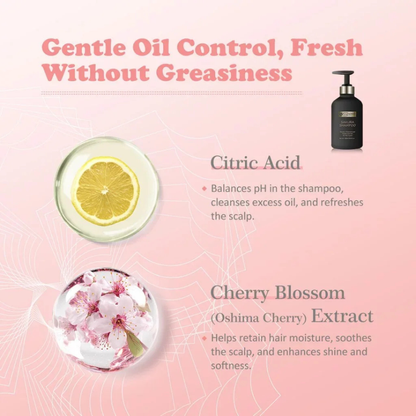 Shawill Sakura Shampoo Deeply Cleanses & Moisturizes (500ml)