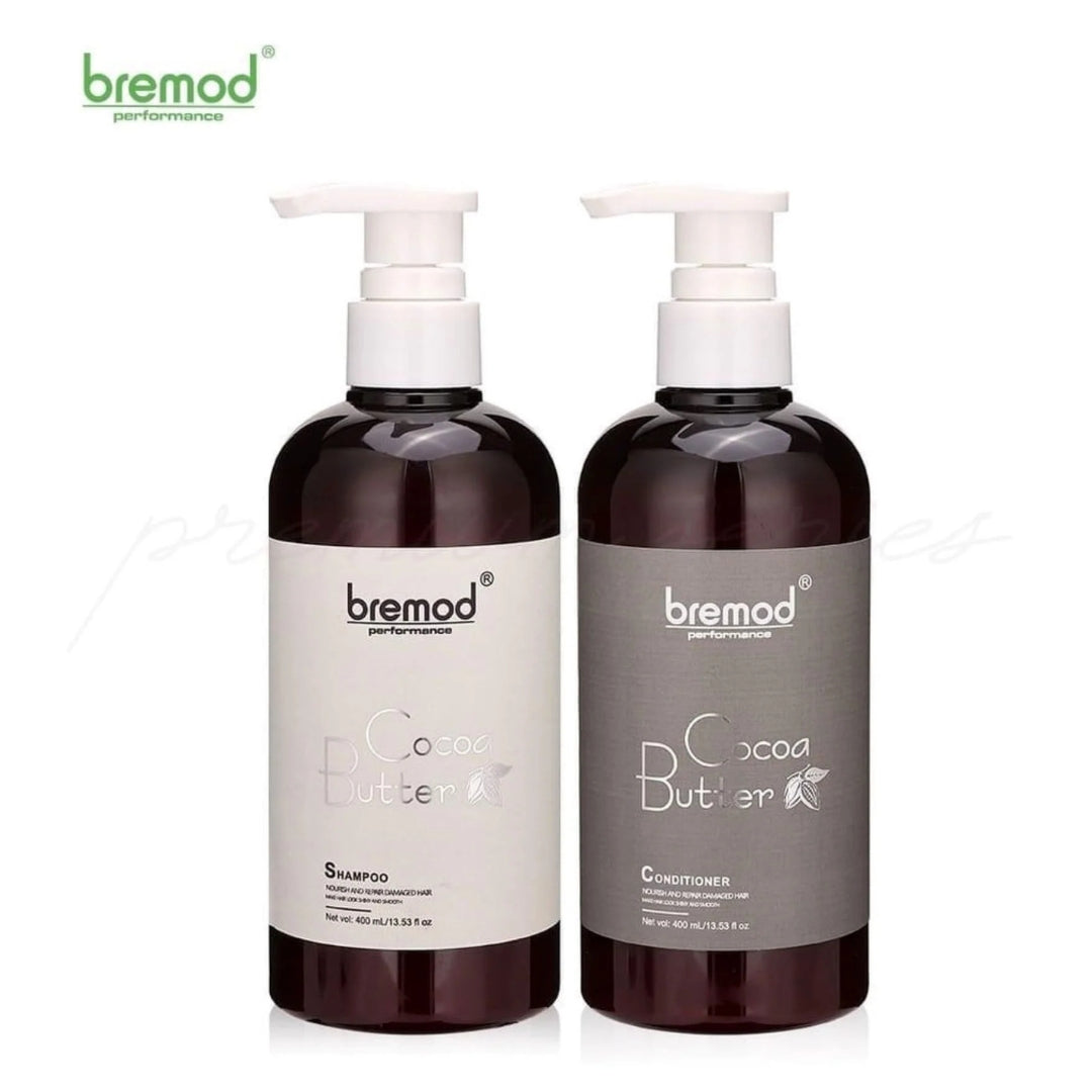Bremod Performance Cocoa Butter Shampoo & Conditioner Set (400ml + 400ml)