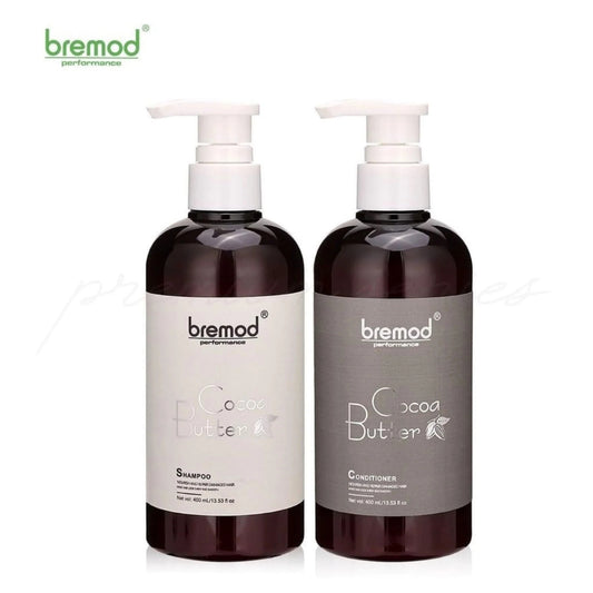Bremod Performance Cocoa Butter Shampoo & Conditioner Set (400ml + 400ml)
