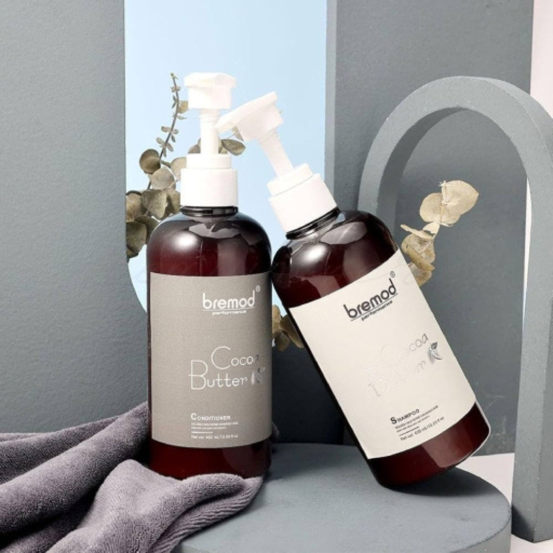 Bremod Performance Cocoa Butter Shampoo & Conditioner Set (400ml + 400ml)