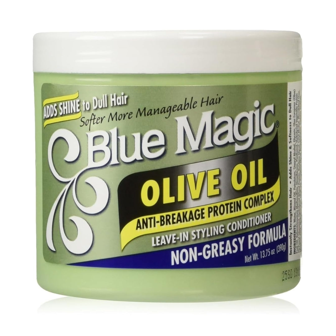 Blue Magic Olive Oil Leave-In Styling Conditioner (390g)