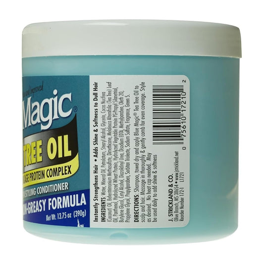 Blue Magic Tea Tree Oil Leave-In Styling Conditioner (390g)