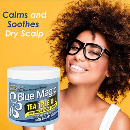 Blue Magic Tea Tree Oil Leave-In Styling Conditioner (390g)