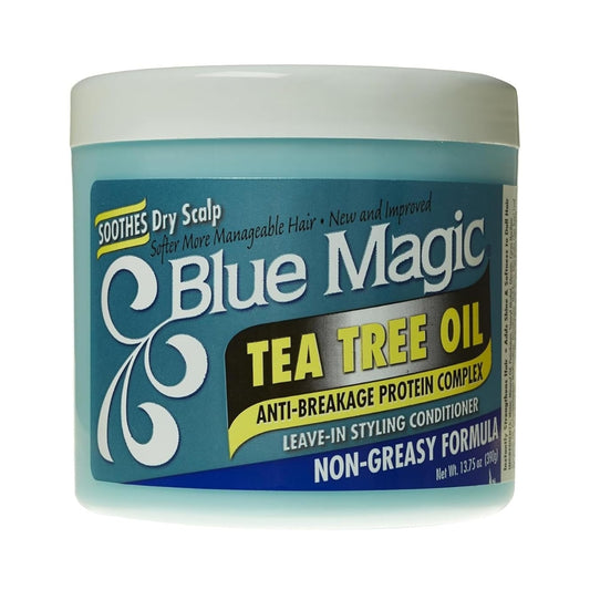 Blue Magic Tea Tree Oil Leave-In Styling Conditioner (390g)
