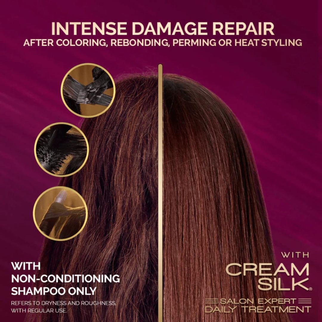 Cream Silk Daily Treatment Keratin Rebond Straight 650ml