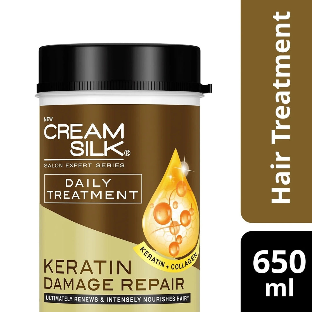 Cream Silk Daily Treatment Keratin Damage Repair 650ml