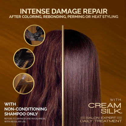 Cream Silk Daily Treatment Keratin Damage Repair 650ml
