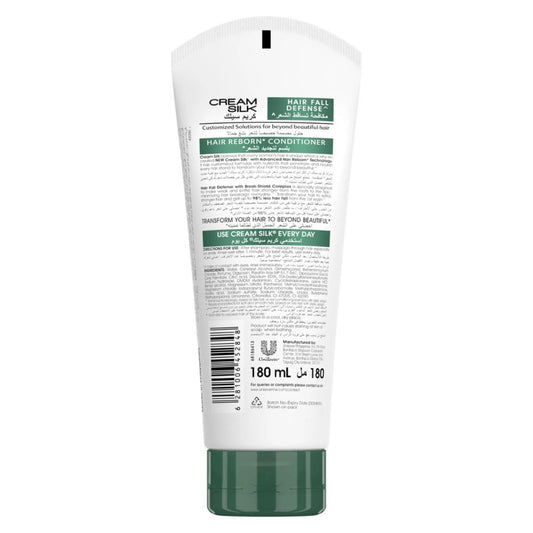 Cream Silk Hair Fall Defense Conditioner (180ml)