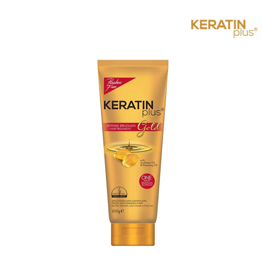 Keratin Plus Gold Intense Brazilian Hair Treatment 200g