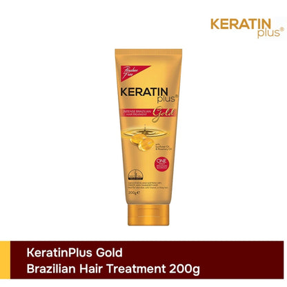 Keratin Plus Gold Intense Brazilian Hair Treatment 200g