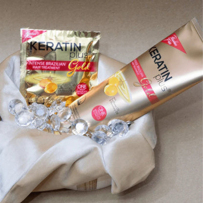 Keratin Plus Gold Intense Brazilian Hair Treatment 200g