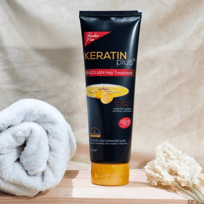 Keratin Plus Black Brazilian Hair Treatment 200g