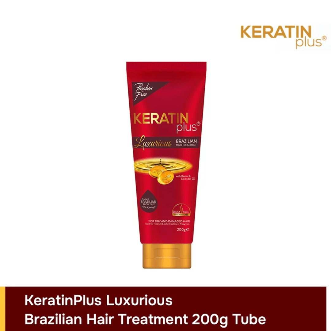 Keratin Plus Luxurious Brazilian Hair Treatment 200g