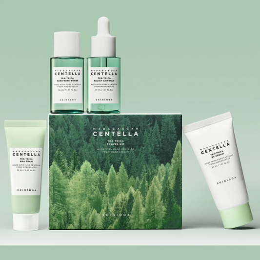 SKIN1004 Centella Tea Trica Travel Kit – Calming & Soothing Skincare Set
