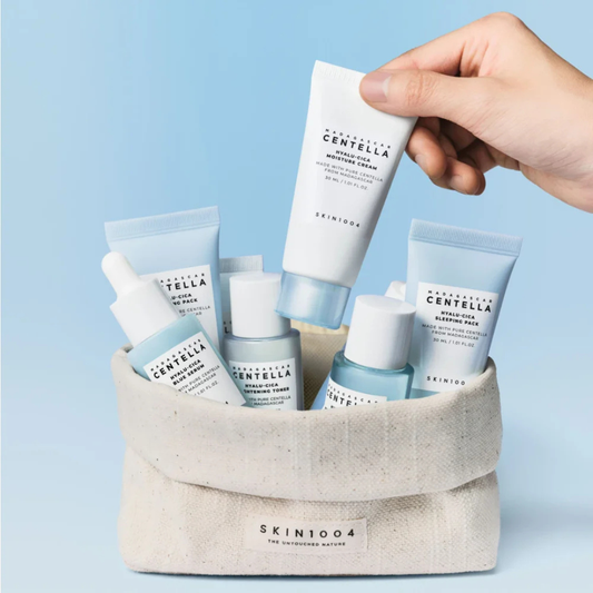 SKIN1004 Madagascar Centella Hyalu-Cica Travel Kit – Hydrating & Brightening Skincare Set